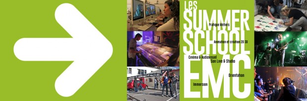 SUMMER SCHOOL EMC: stage d'immersion, cinéma, TV, son et 3D